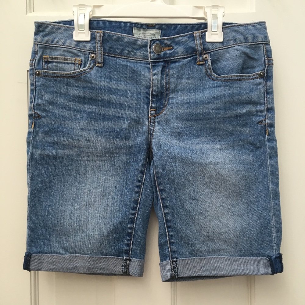 BASIC DENIM CAPRIS